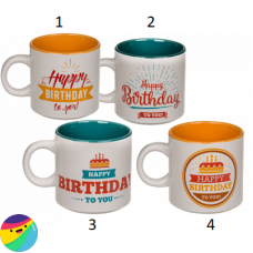 Skodelica - Happy Birthday XL Skodelica - Happy Birthday XL